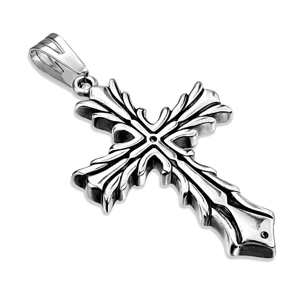 Kettenanhänger Keltisches Kreuz 316L Chirurgenstahl Gold Halskettenanhänger Pendant Damenkettenanhänger Damenkettenanhänger